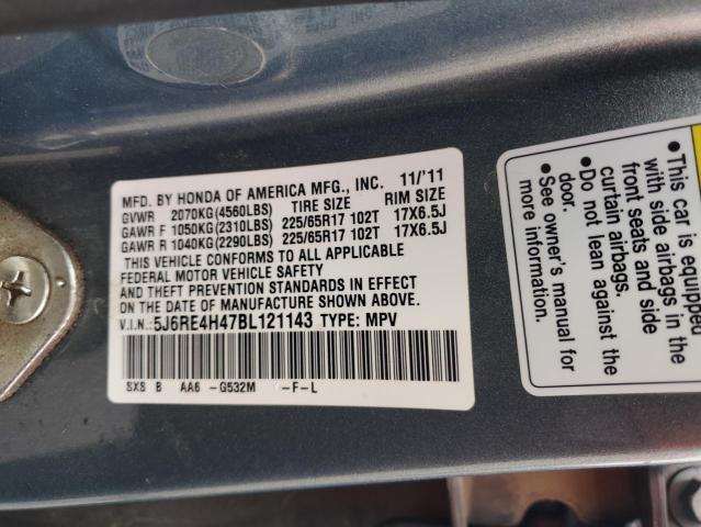 Photo 12 VIN: 5J6RE4H47BL121143 - HONDA CR-V SE 