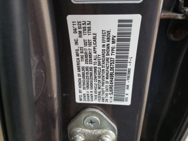 Photo 13 VIN: 5J6RE4H49BL067537 - HONDA CR-V SE 