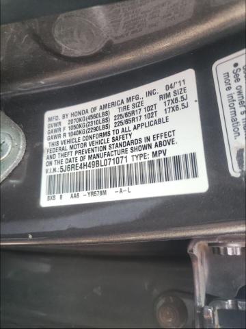 Photo 9 VIN: 5J6RE4H49BL071071 - HONDA CR-V SE 