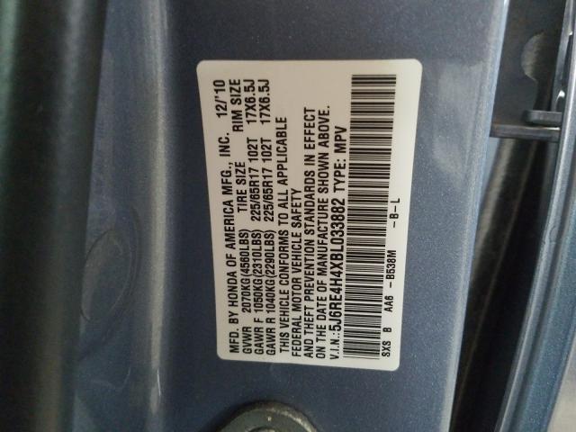 Photo 9 VIN: 5J6RE4H4XBL033882 - HONDA CR-V SE 