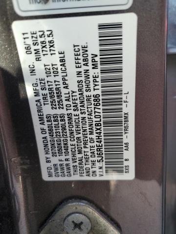 Photo 13 VIN: 5J6RE4H4XBL077686 - HONDA CR-V SE 