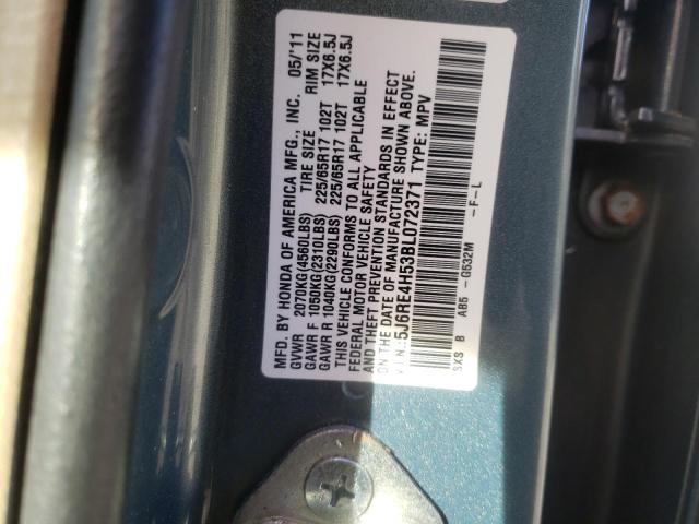 Photo 9 VIN: 5J6RE4H53BL072371 - HONDA CR-V EX 