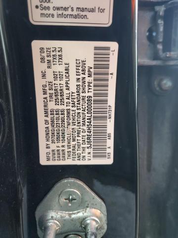 Photo 12 VIN: 5J6RE4H54AL000089 - HONDA CR-V EX 