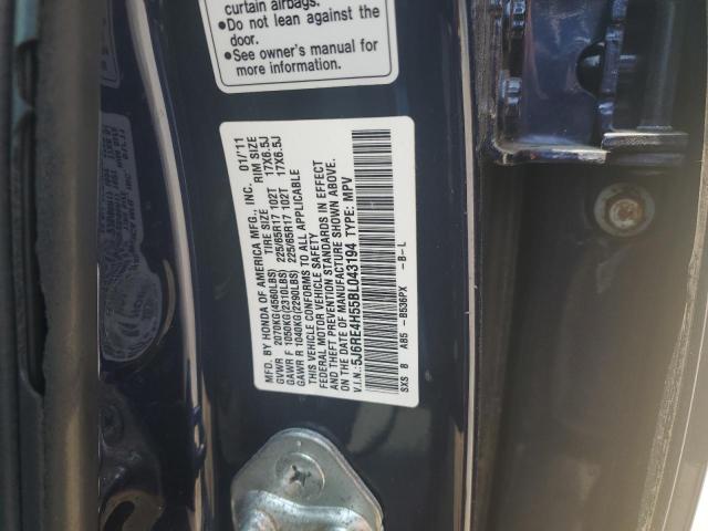 Photo 11 VIN: 5J6RE4H55BL043194 - HONDA CR-V EX 