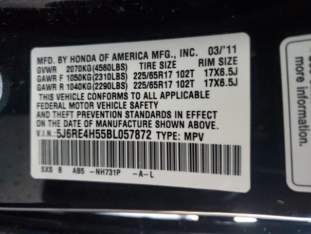 Photo 12 VIN: 5J6RE4H55BL057872 - HONDA CRV 