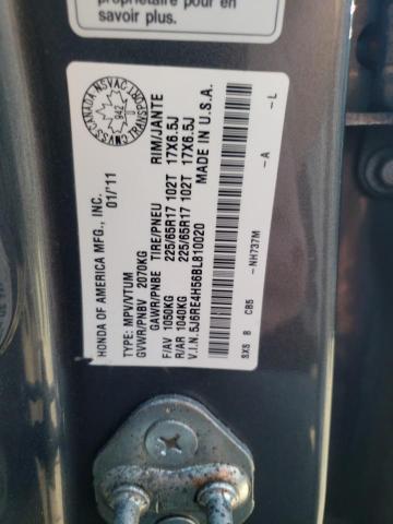 Photo 13 VIN: 5J6RE4H56BL810020 - HONDA CR-V EX 