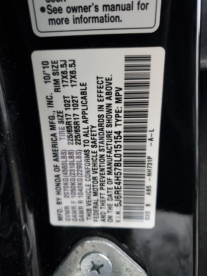 Photo 12 VIN: 5J6RE4H57BL015154 - HONDA CR-V 