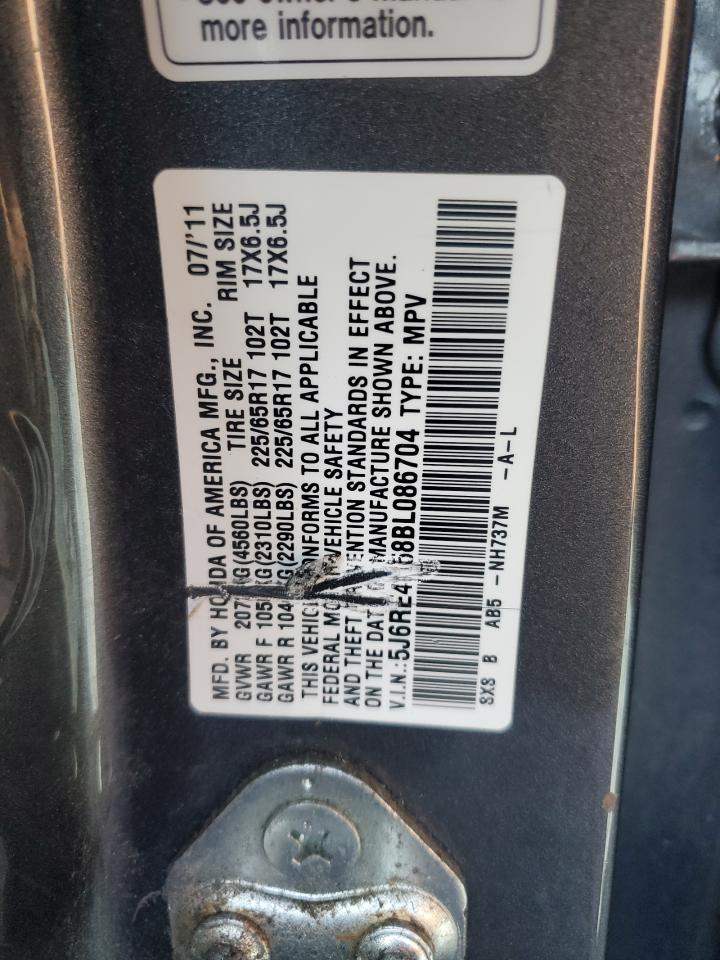 Photo 11 VIN: 5J6RE4H58BL086704 - HONDA CR-V 