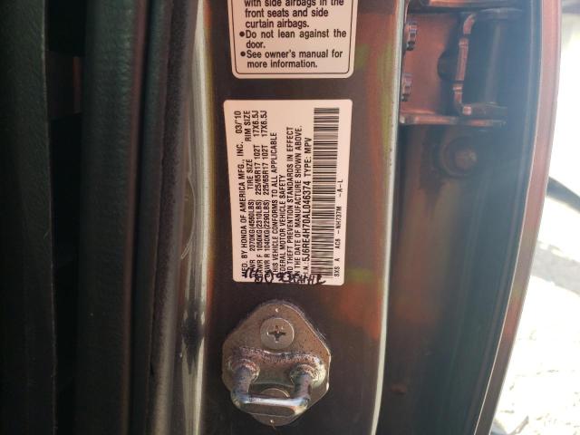 Photo 12 VIN: 5J6RE4H70AL046374 - HONDA CR-V EXL 