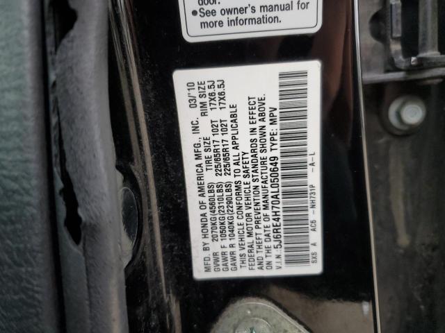 Photo 11 VIN: 5J6RE4H70AL050649 - HONDA CRV 