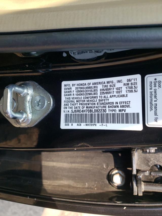 Photo 9 VIN: 5J6RE4H70BL082230 - HONDA CR-V EXL 