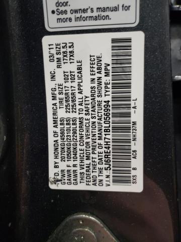 Photo 11 VIN: 5J6RE4H71BL056994 - HONDA CRV 