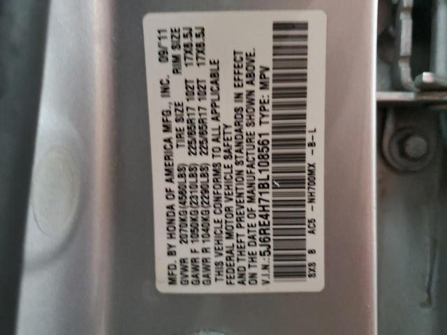 Photo 12 VIN: 5J6RE4H71BL108561 - HONDA CR-V EXL 