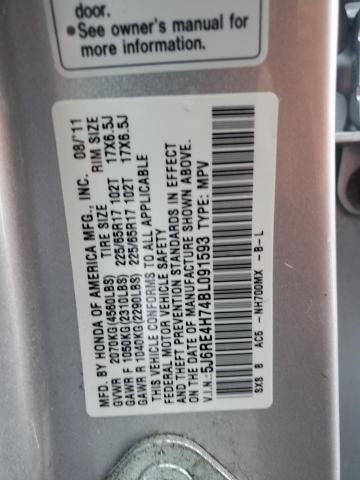 Photo 12 VIN: 5J6RE4H74BL091593 - HONDA CRV 