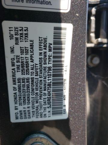 Photo 9 VIN: 5J6RE4H75BL110796 - HONDA CR-V EXL 