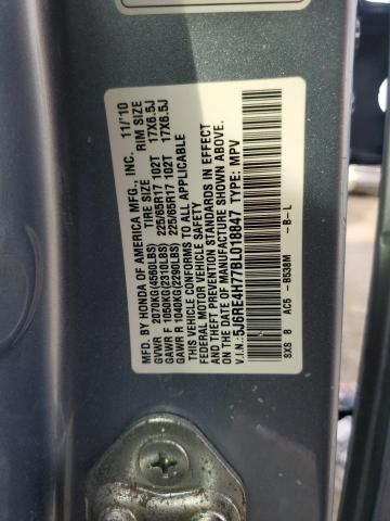 Photo 11 VIN: 5J6RE4H77BL018847 - HONDA CRV 