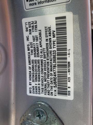 Photo 11 VIN: 5J6RE4H77BL068633 - HONDA CR-V EXL 