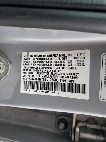 Photo 11 VIN: 5J6RE4H78BL123686 - HONDA CRV 