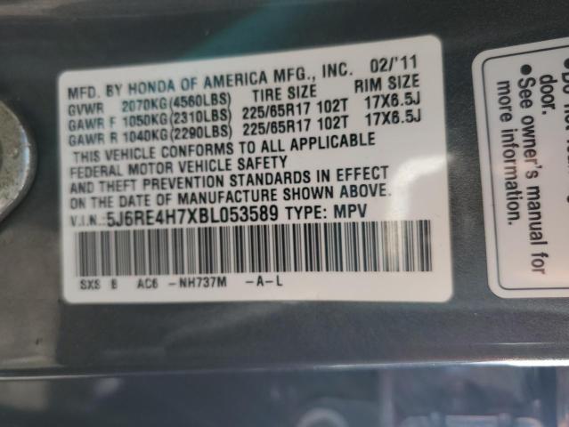 Photo 11 VIN: 5J6RE4H7XBL053589 - HONDA CRV 