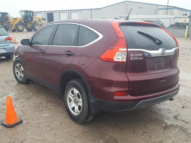 Photo 2 VIN: 5J6RM3H31FL003860 - HONDA CR-V LX 