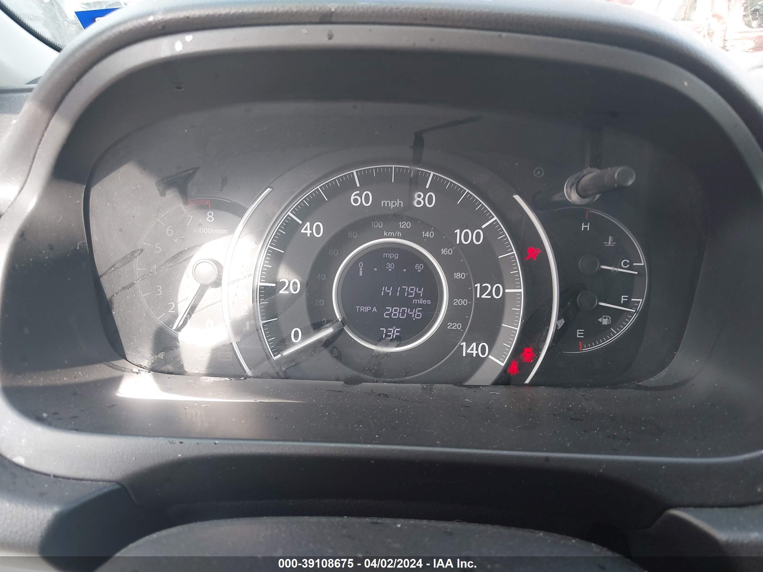 Photo 6 VIN: 5J6RM3H33CL024298 - HONDA CR-V 