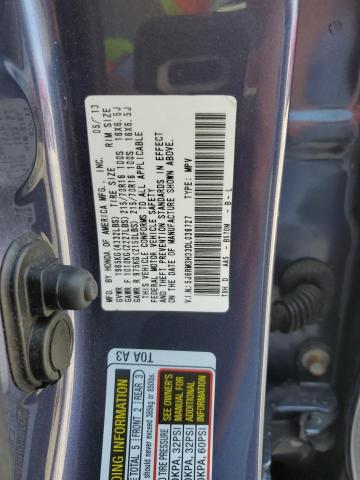 Photo 12 VIN: 5J6RM3H33DL036727 - HONDA CR-V 