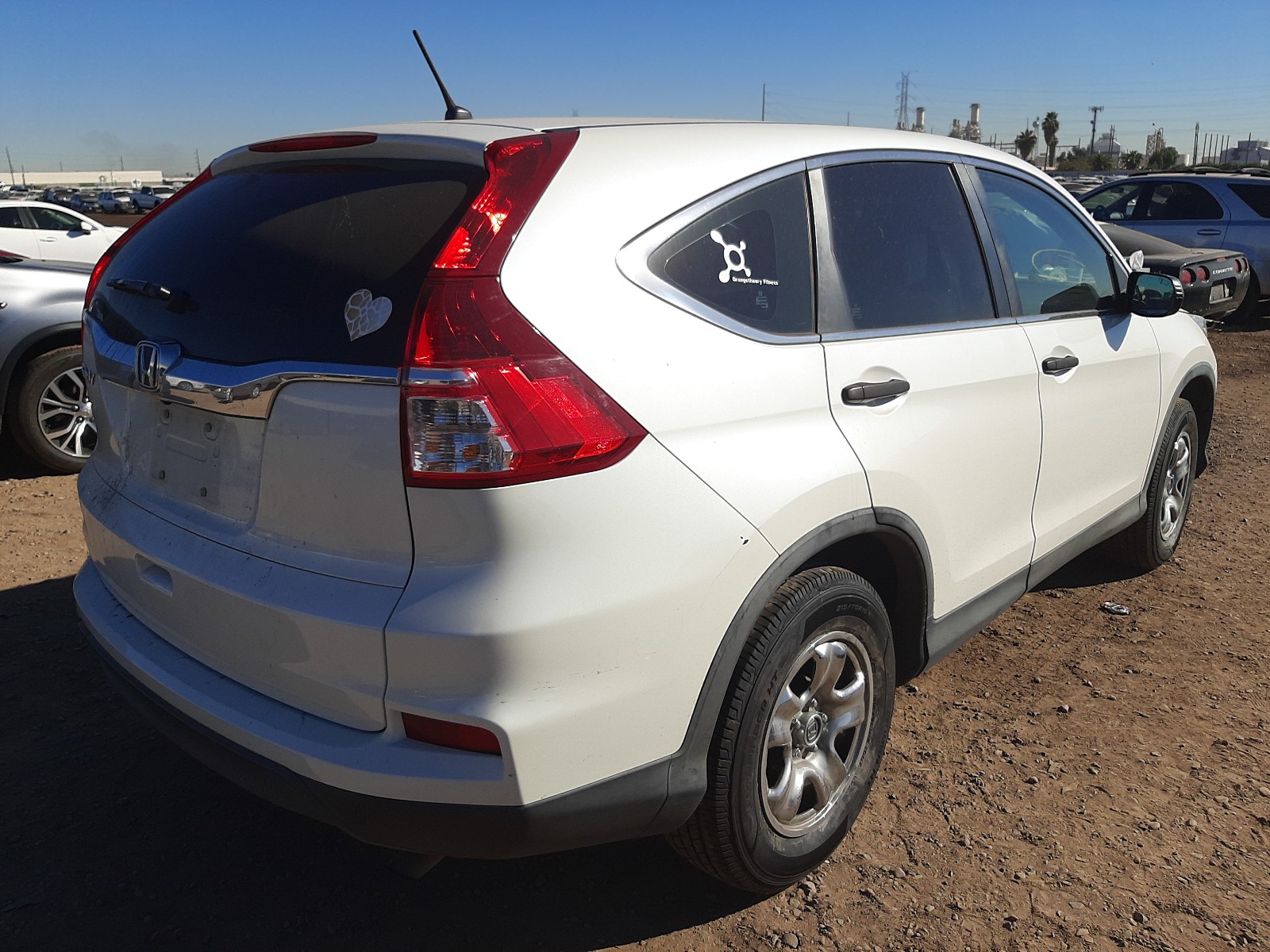 Photo 3 VIN: 5J6RM3H33FL005416 - HONDA CR-V LX 