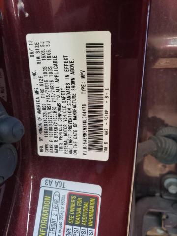 Photo 12 VIN: 5J6RM3H34DL044478 - HONDA CR-V LX 