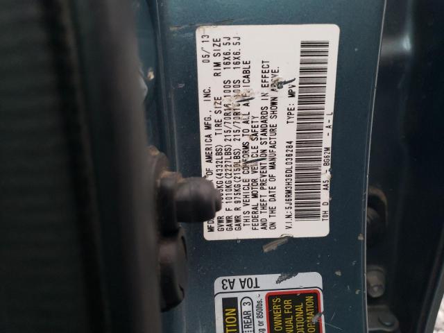 Photo 11 VIN: 5J6RM3H36DL036284 - HONDA CRV 