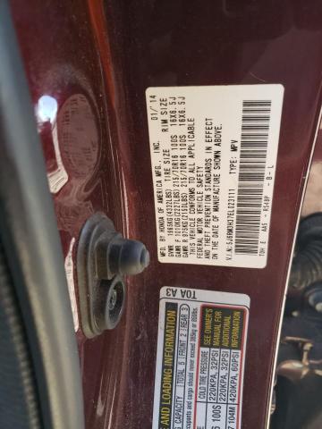 Photo 11 VIN: 5J6RM3H37EL023111 - HONDA CRV 