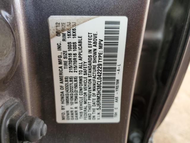 Photo 12 VIN: 5J6RM3H38CL042229 - HONDA CRV 