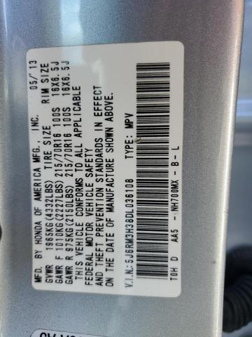 Photo 12 VIN: 5J6RM3H38DL036108 - HONDA CRV 