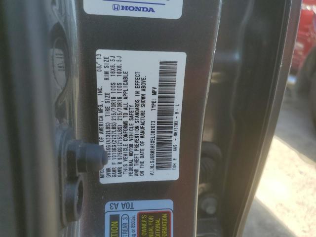 Photo 13 VIN: 5J6RM3H3XEL002673 - HONDA CRV 