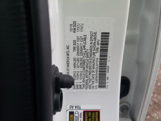 Photo 9 VIN: 5J6RM3H50GL031314 - HONDA CR-V EX 