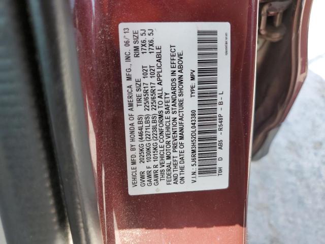 Photo 12 VIN: 5J6RM3H52DL043380 - HONDA CR-V EX 