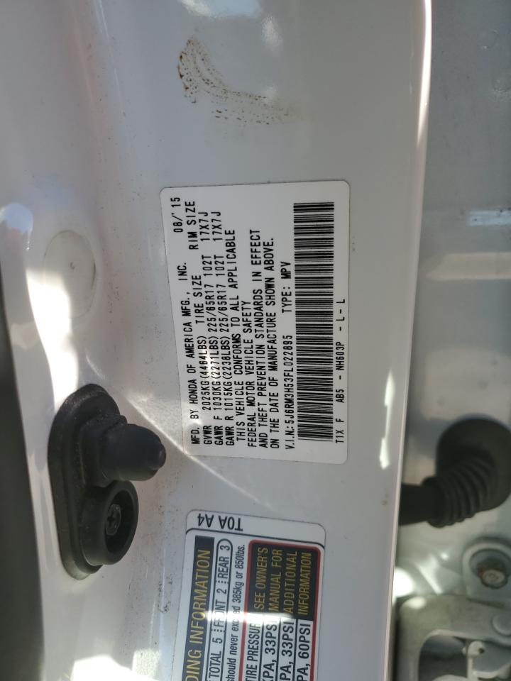 Photo 12 VIN: 5J6RM3H53FL022895 - HONDA CR-V 