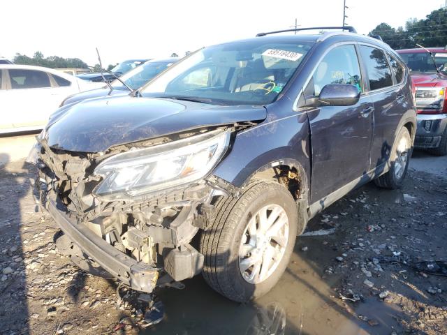 Photo 1 VIN: 5J6RM3H54FL016992 - HONDA CR-V EX 