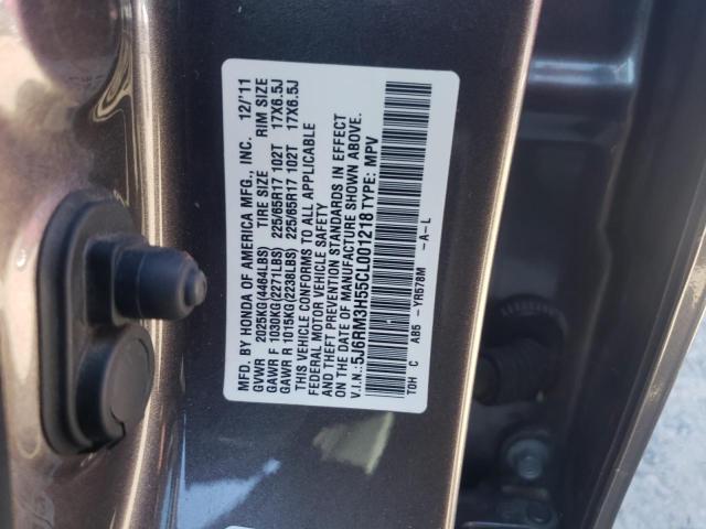 Photo 12 VIN: 5J6RM3H55CL001218 - HONDA CRV 