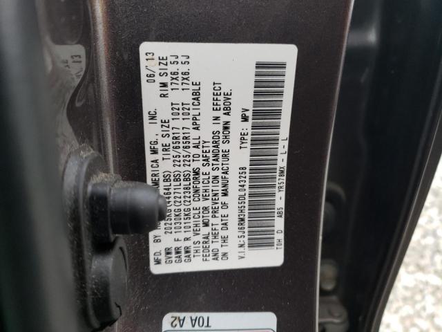 Photo 12 VIN: 5J6RM3H55DL043258 - HONDA CR-V EX 