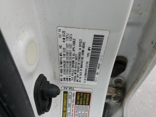 Photo 12 VIN: 5J6RM3H56FL001765 - HONDA CR-V EX 