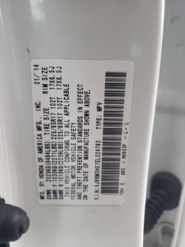 Photo 12 VIN: 5J6RM3H57EL024793 - HONDA CR-V EX 