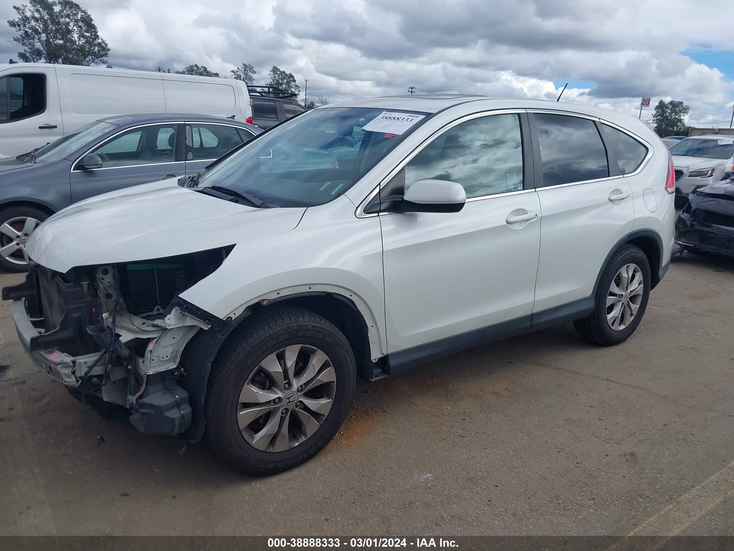 Photo 1 VIN: 5J6RM3H57EL028150 - HONDA CR-V 