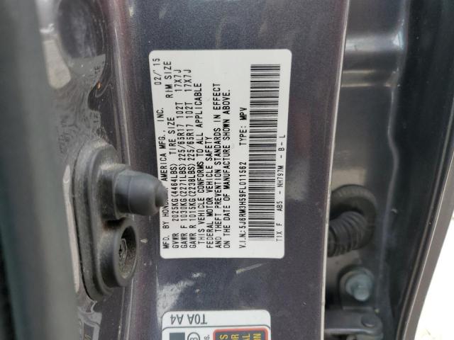 Photo 12 VIN: 5J6RM3H59FL011562 - HONDA CRV 