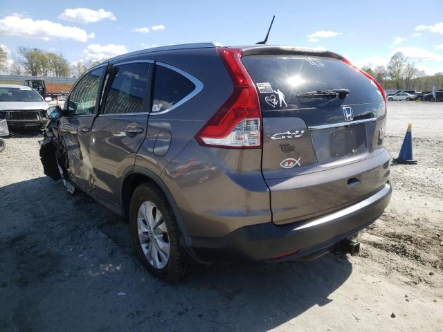 Photo 2 VIN: 5J6RM3H70DL023940 - HONDA CR-V EXL 