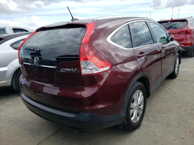 Photo 3 VIN: 5J6RM3H70EL024295 - HONDA CR-V EXL 