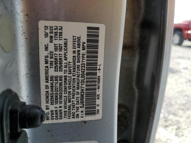 Photo 12 VIN: 5J6RM3H71DL004233 - HONDA CRV 