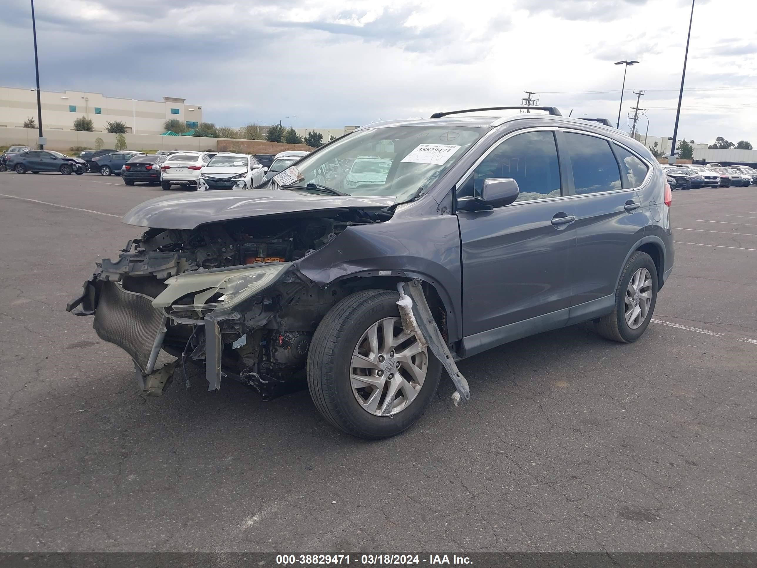 Photo 1 VIN: 5J6RM3H71FL001853 - HONDA CR-V 