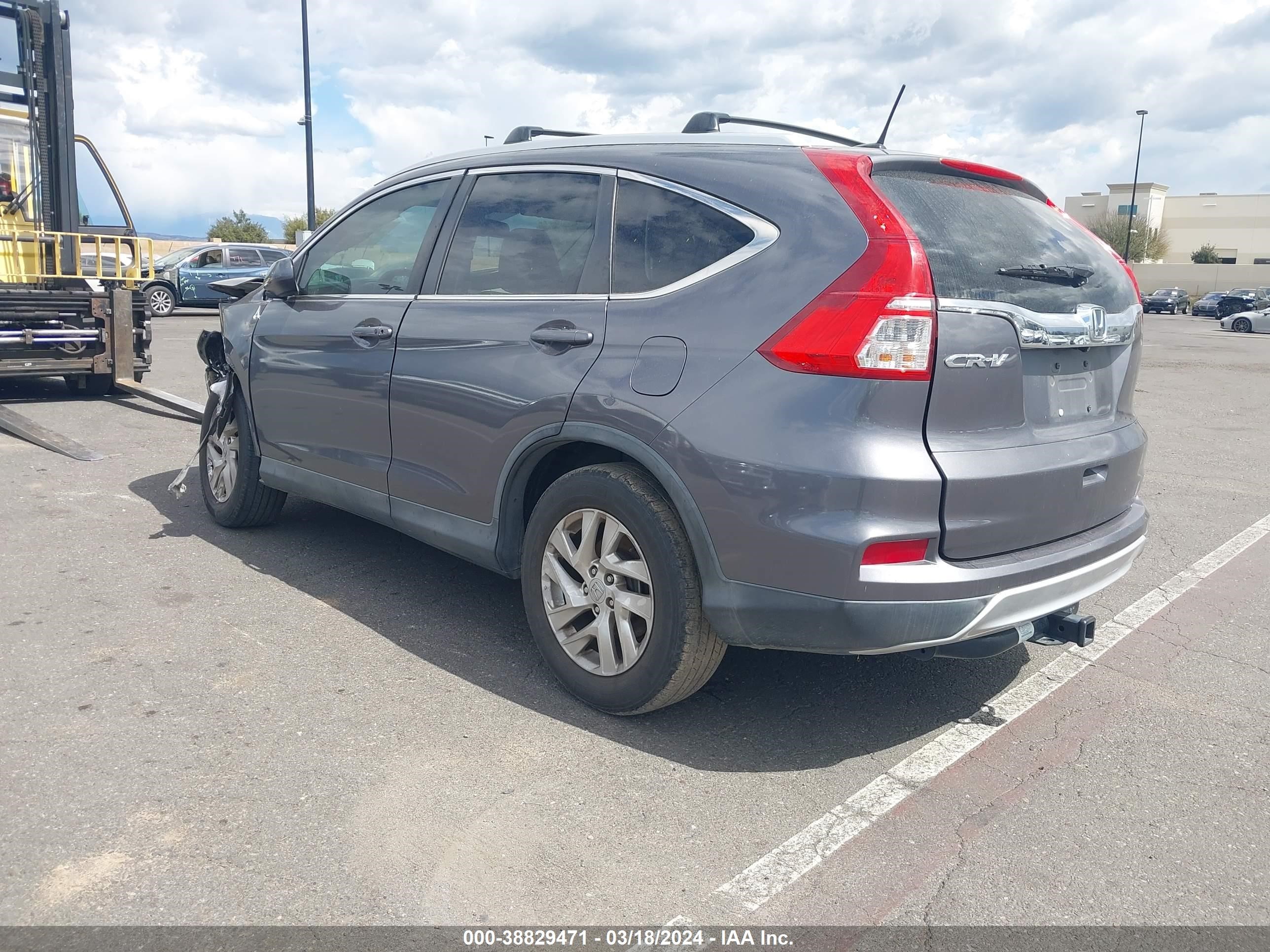 Photo 2 VIN: 5J6RM3H71FL001853 - HONDA CR-V 