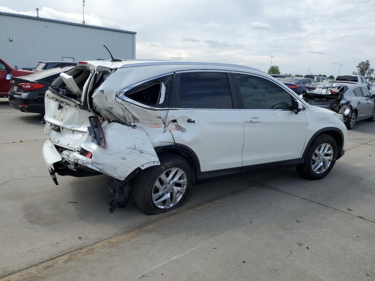 Photo 2 VIN: 5J6RM3H72FL006625 - HONDA CR-V 