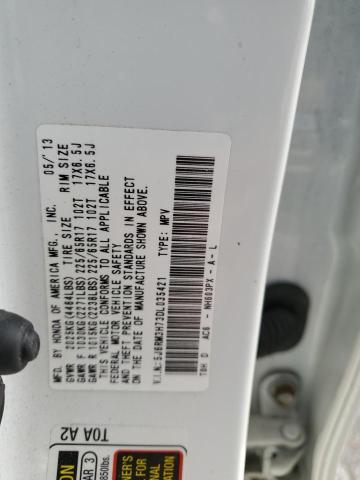 Photo 13 VIN: 5J6RM3H73DL035421 - HONDA CR-V EXL 